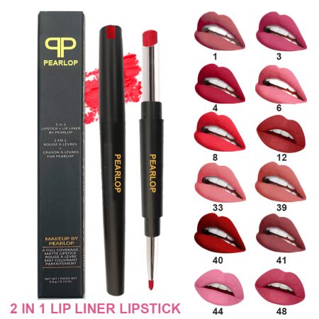 2 in 1 Lipstick + Lip Liner