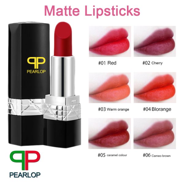 Velvety Matte Lipstick by Pearlop