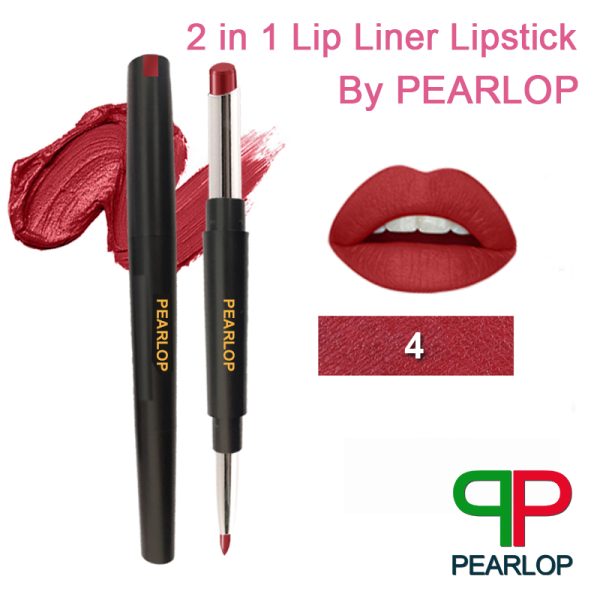 2 in 1 Lipstick + Lip Liner 4